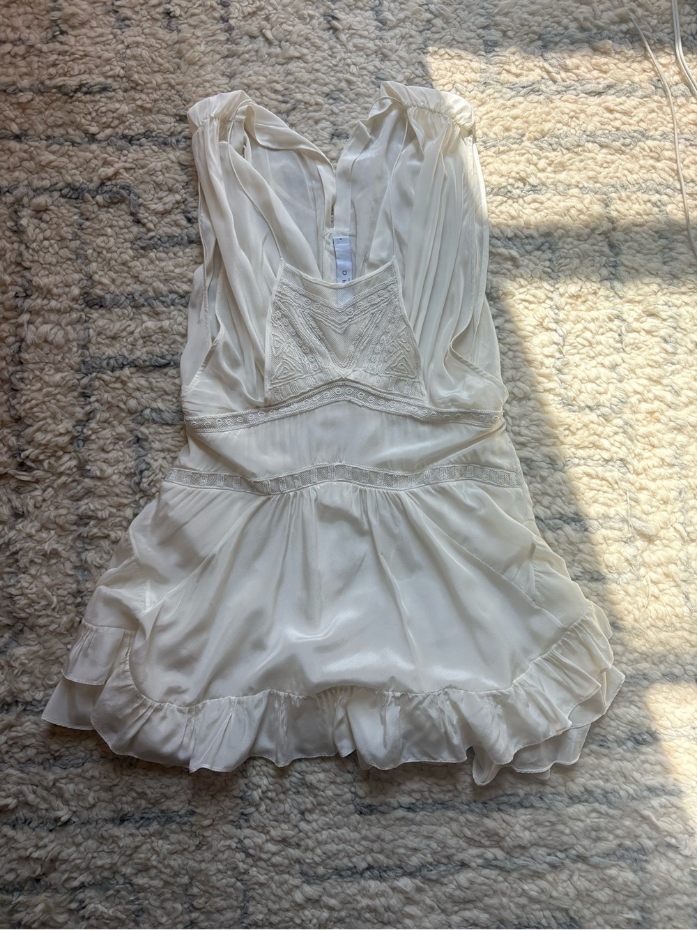 IRO Conor Ruffled Embellishment Mini Dress - Picture 4 of 4